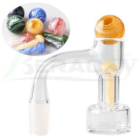 14mm 90° LV Dish Quartz Banger with Spinning Air Holes